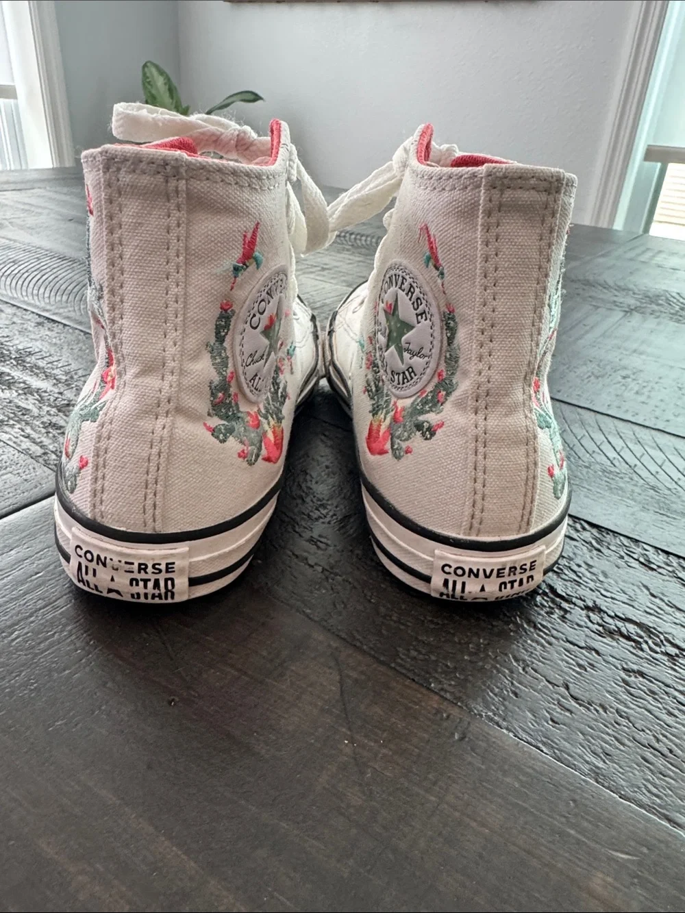 Converse Chuck Taylor All Star High Succulent Embroidery